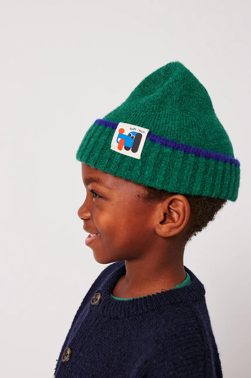 Dětská čepice s příměsí vlny Bobo Choses Doggy Mate