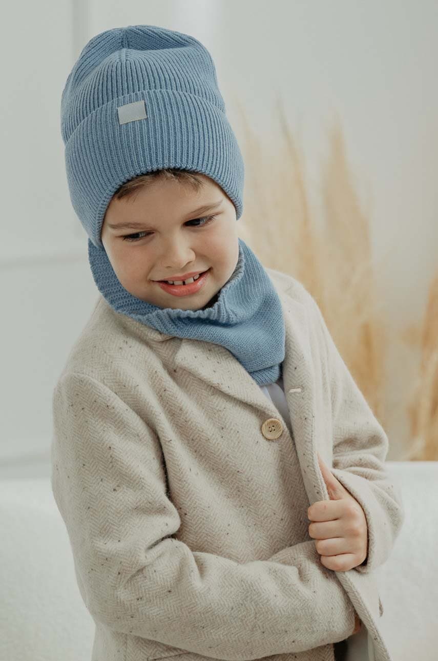 Dětská čepice s příměsí vlny Jamiks PAULIN