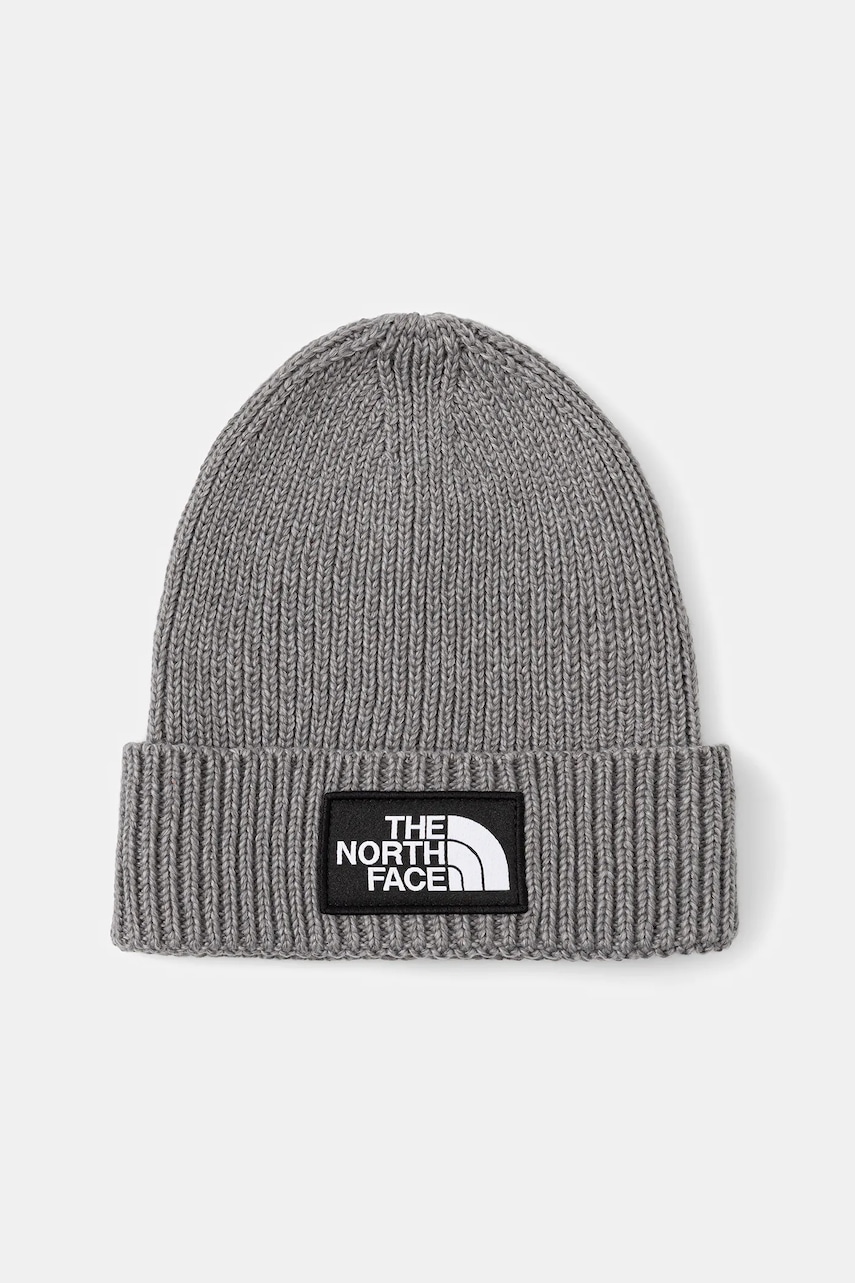 Dětská čepice The North Face KIDS TNF LOGO BOX CUFFED BEANIE