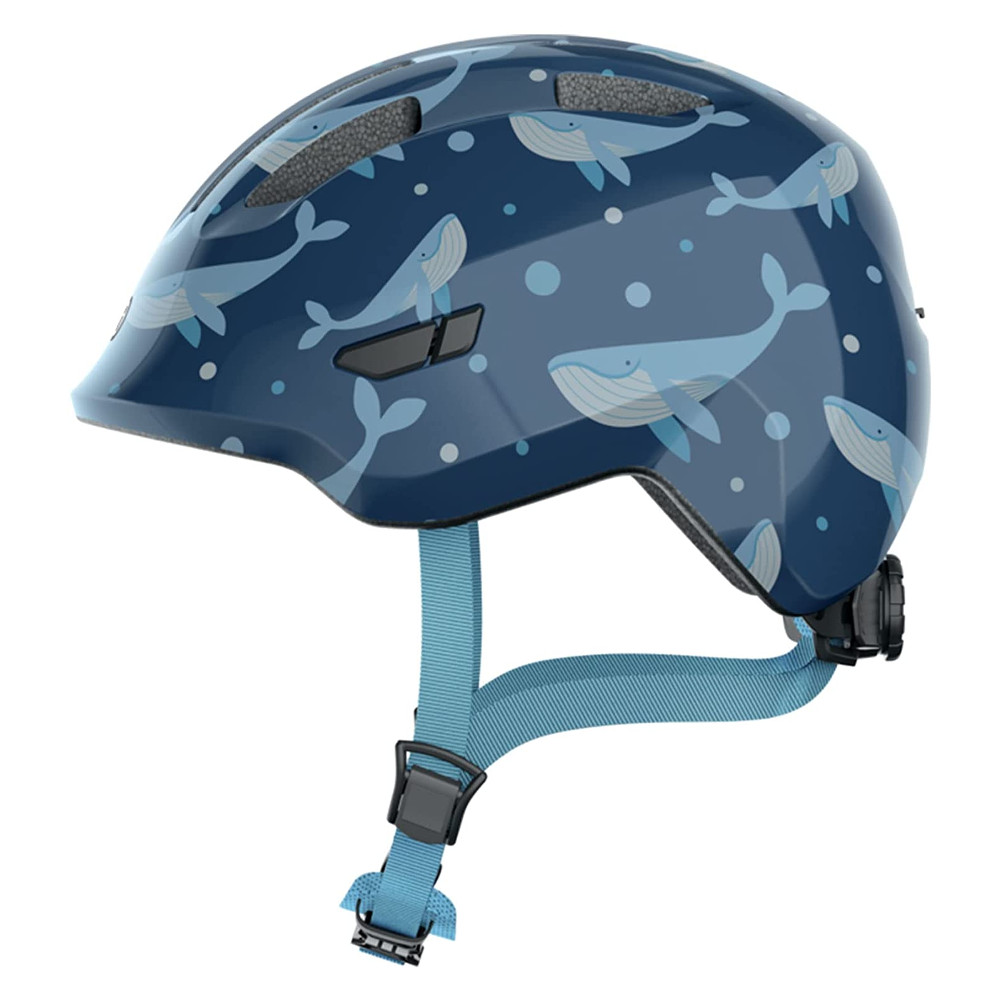 Dětská cyklo přilba Abus Smiley 3.0 Blue Whale M (50-55)