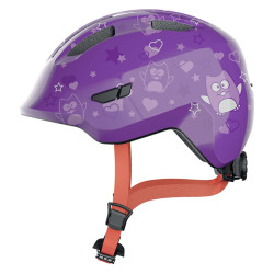 Dětská cyklo přilba Abus Smiley 3.0 Purple Star S (45-50)