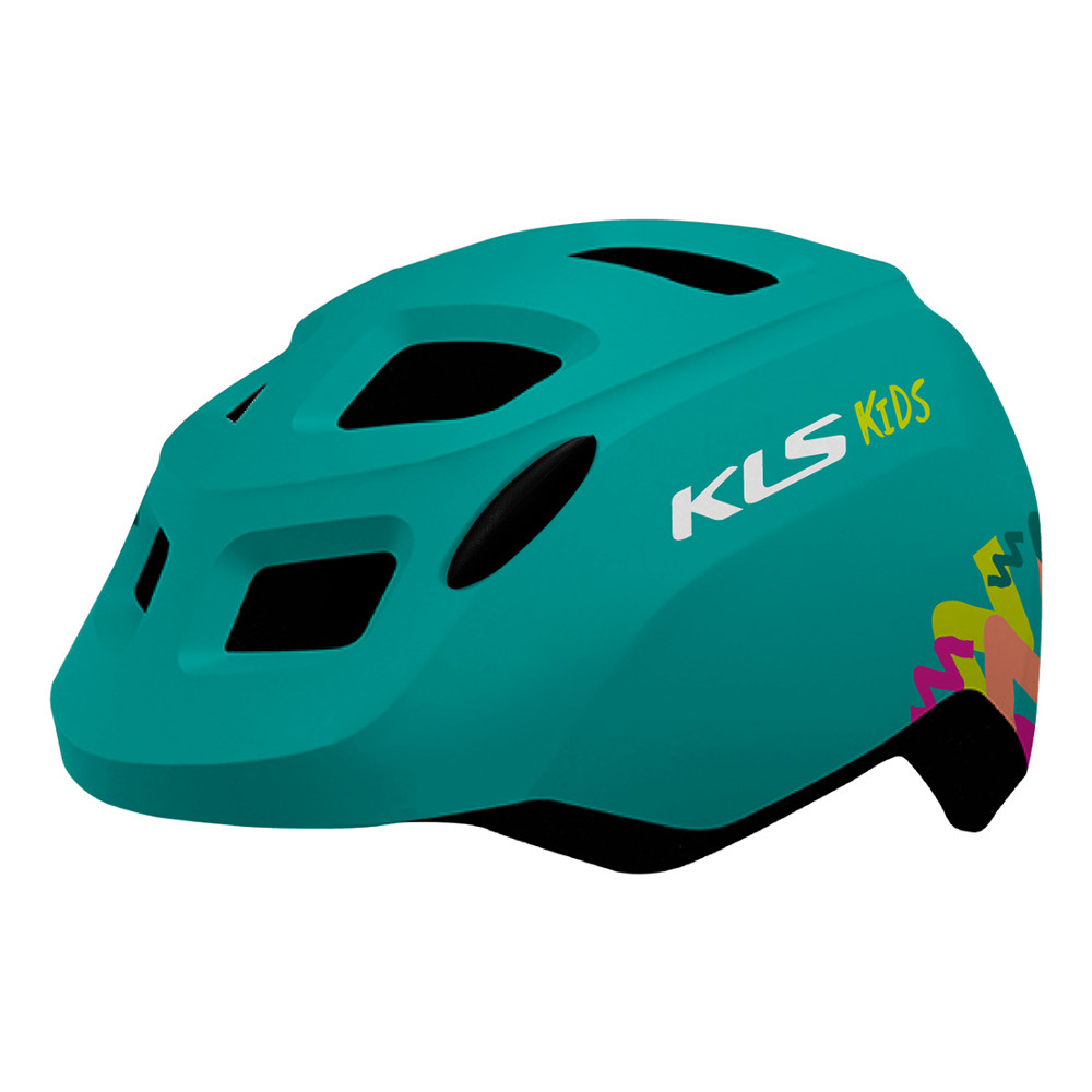 Dětská cyklo přilba Kellys Zigzag 022 Turquoise XS (45-50)