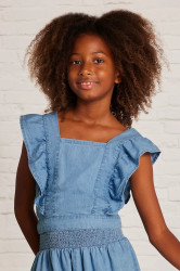 Dětská džínová halenka Mayoral