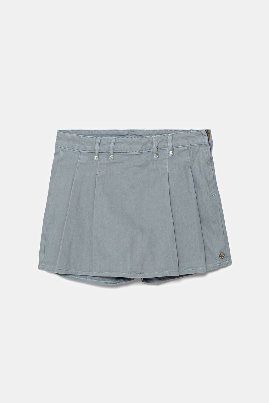 Dětská džínová kalhotová sukně Guess