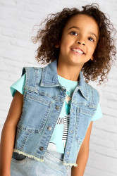 Dětská džínová vesta Mayoral