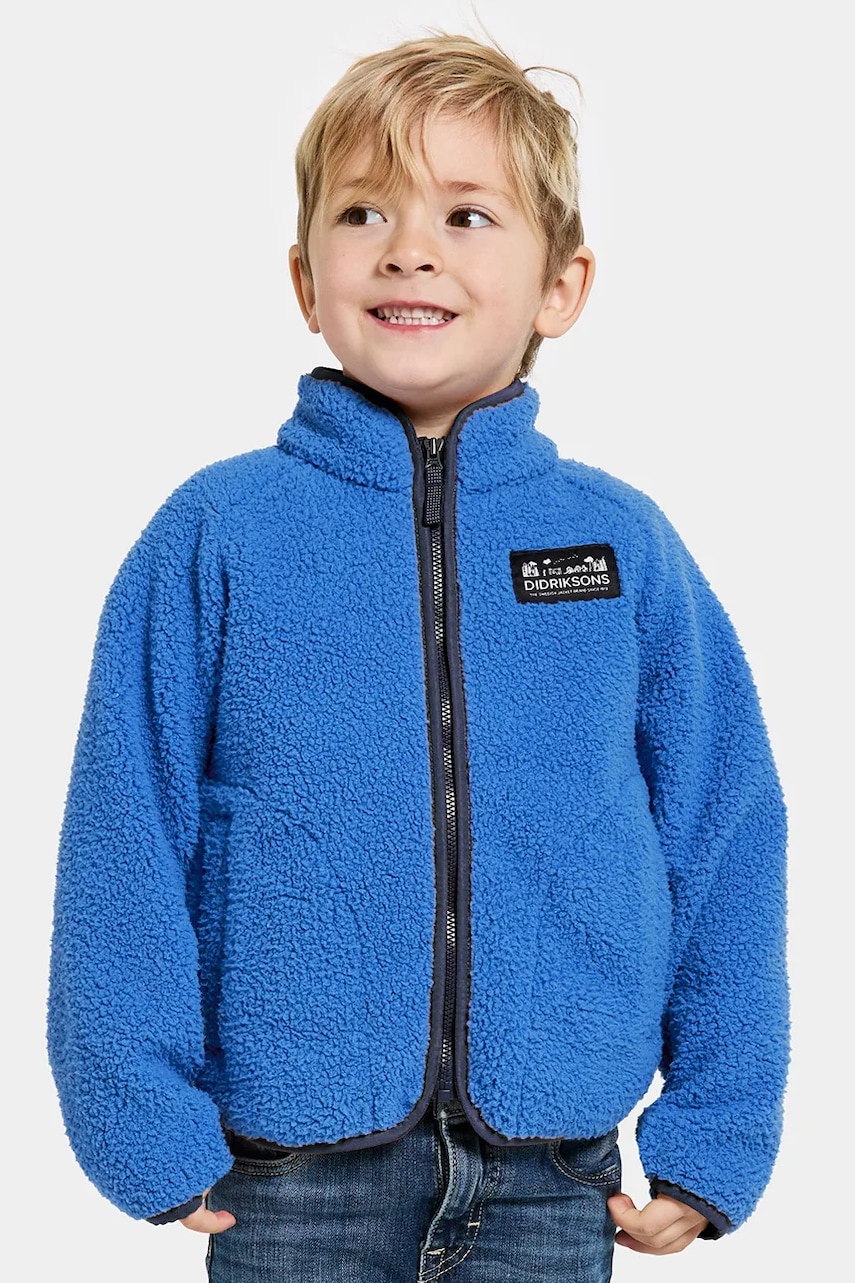 Dětská fleecová mikina Didriksons GIBBS KIDS FULLZIP