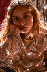 Dětská halenka Mayoral béžová barva, vzorovaná, 7031