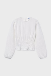 Dětská halenka Mayoral bílá barva, vzorovaná, 7196