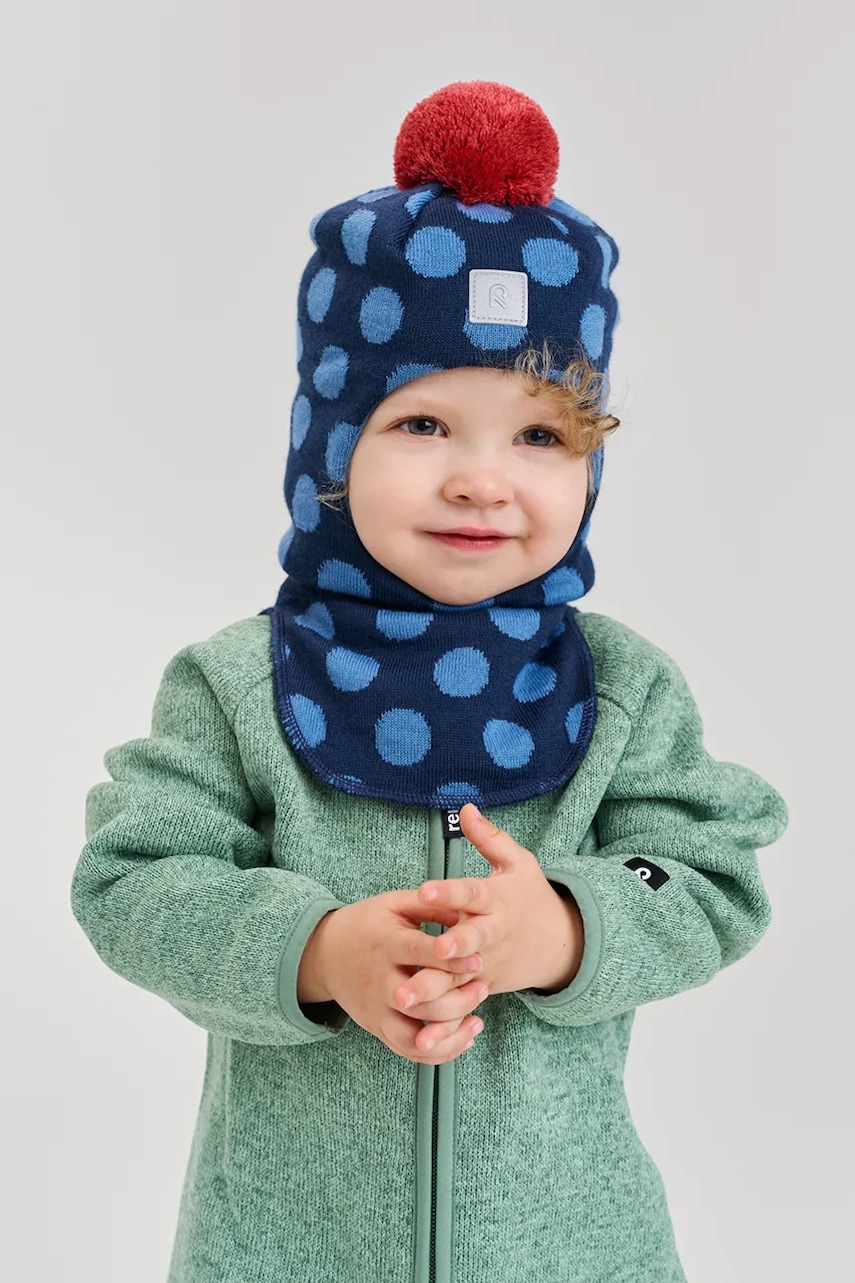 Dětská kukla s přídavkem vlny Reima Polkka