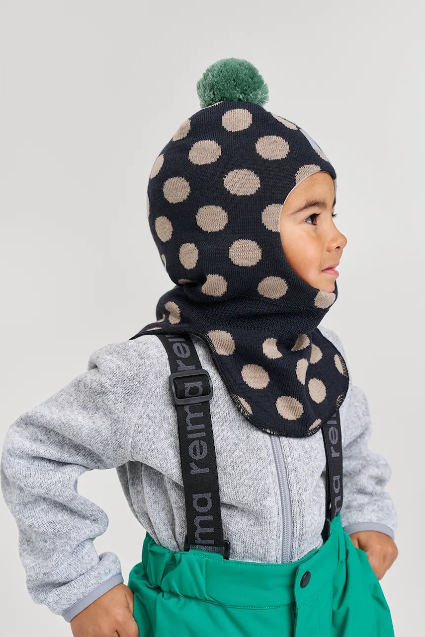 Dětská kukla s přídavkem vlny Reima Polkka