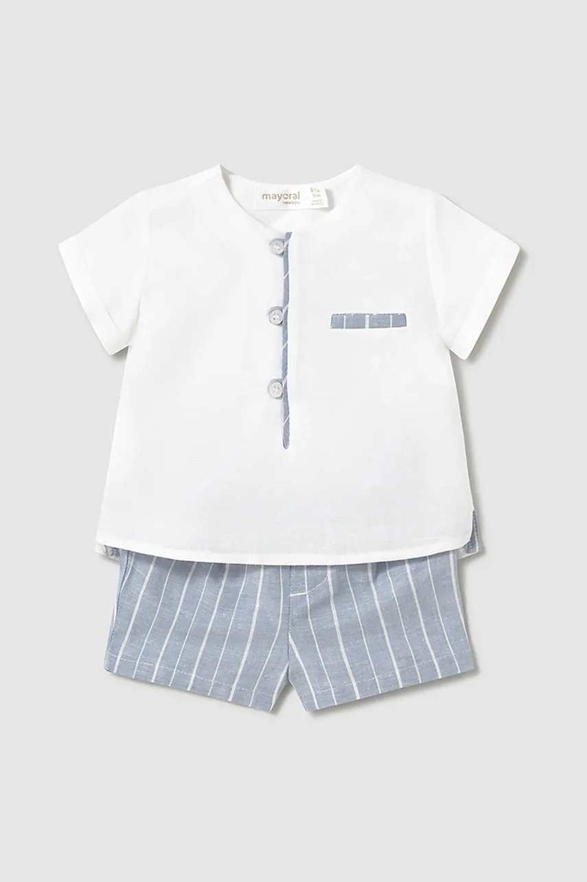 Dětská lněná sada Mayoral Newborn