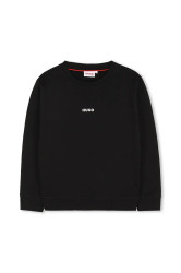 Dětská mikina HUGO černá barva, G00447