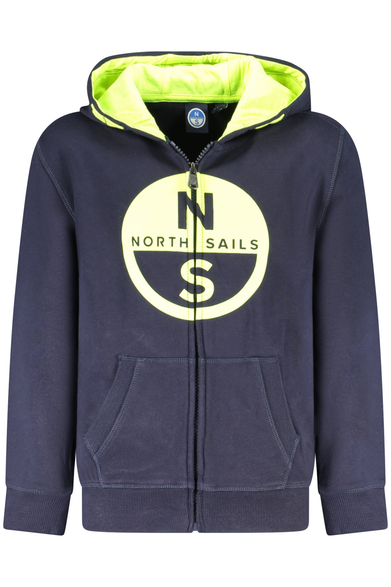 Dětská mikina na zip NORTH SAILS modrá