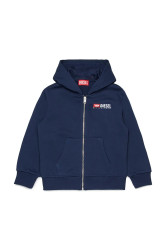Dětská mikina s bavlnou Diesel SDROPSHOODZ OVER SWEAT-SHIRT