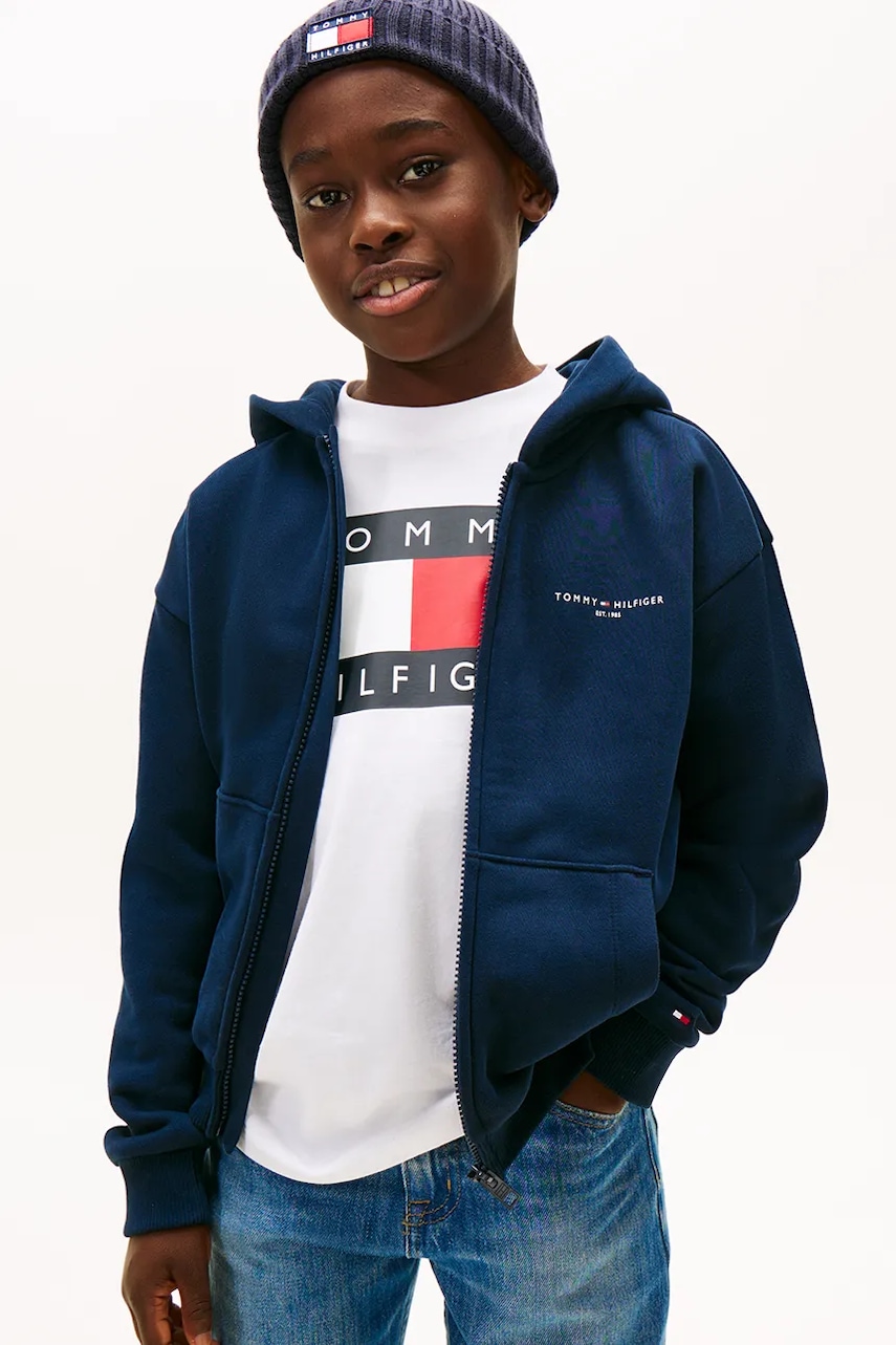 Dětská mikina s bavlnou Tommy Hilfiger