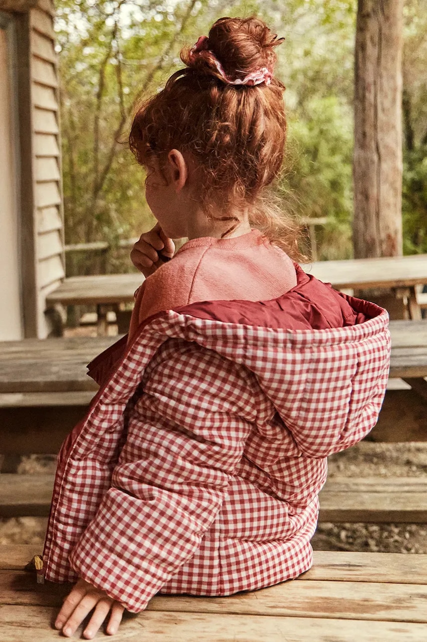 Dětská oboustranná bunda Mayoral červená barva, 4444