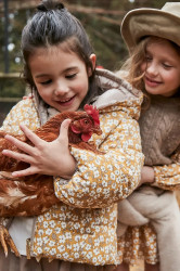 Dětská oboustranná bunda Mayoral hnědá barva, 4444