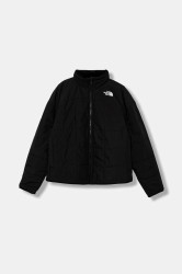 Dětská oboustranná bunda The North Face G REVERSIBLE SHASTA FZ JACKET černá barva, NF0A88UCJK31