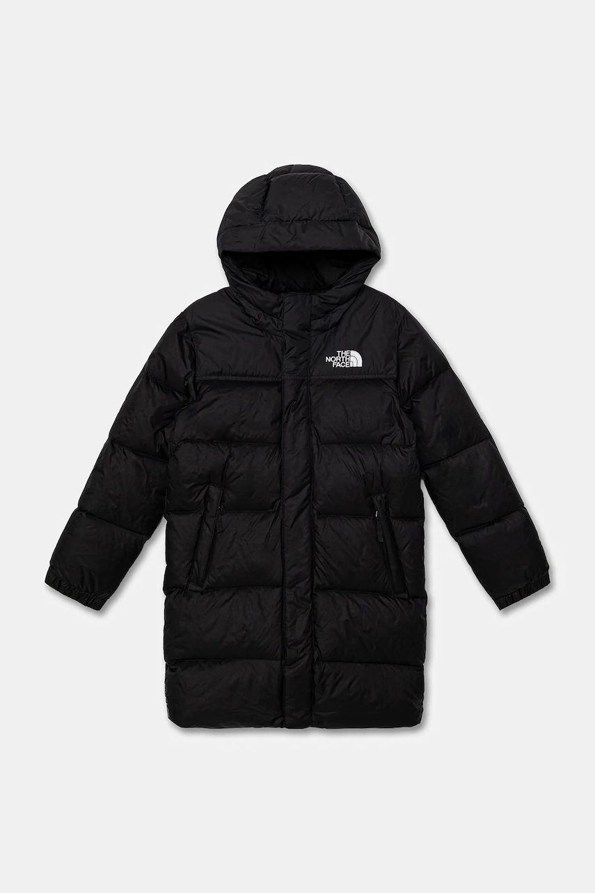 Dětská péřová bunda The North Face TEEN NUPTSE LONG PARKA