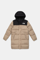 Dětská péřová bunda The North Face TEEN NUPTSE LONG PARKA