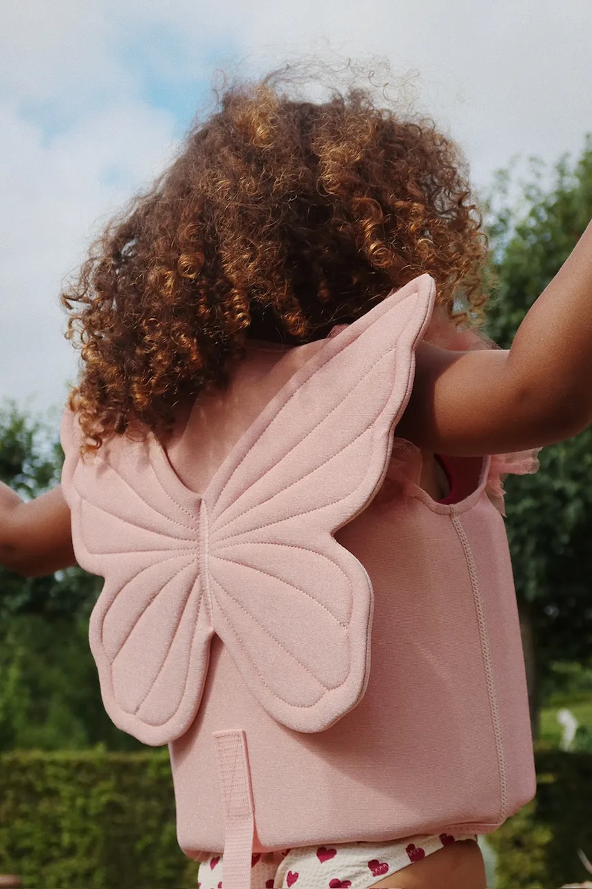 Dětská plavecká vesta Konges Sløjd PIPER SWIM VEST růžová barva, KS103228