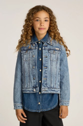 Dětská riflová bunda Calvin Klein Jeans