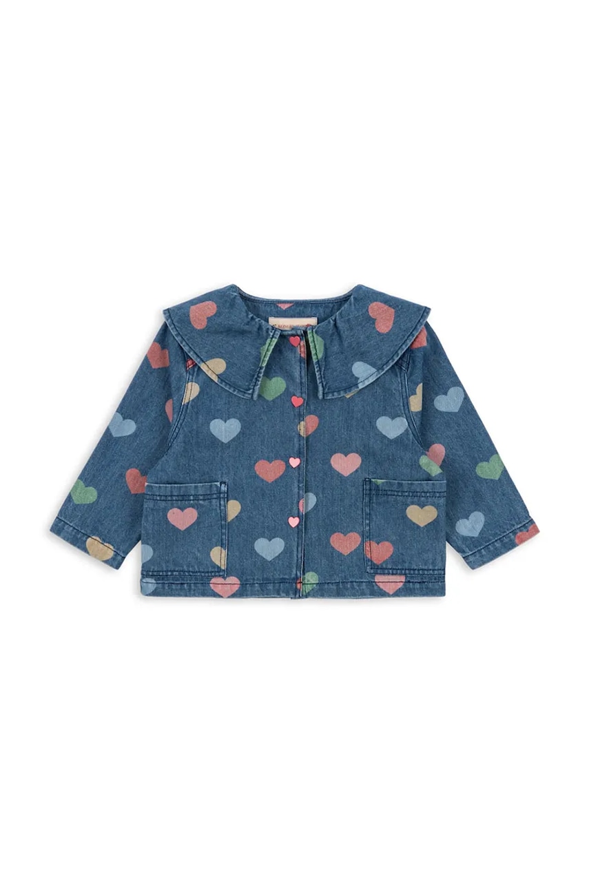 Dětská riflová bunda Konges Sløjd MAGOT DENIM SHIRT GOTS