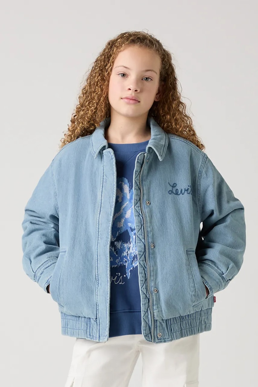 Dětská riflová bunda Levi's RETRO DENIM TRUCKER