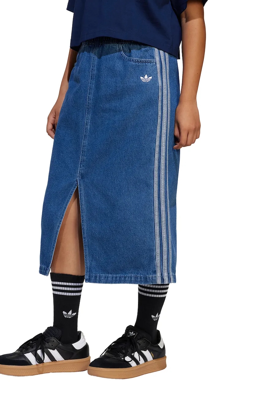 Dětská riflová sukně adidas Originals