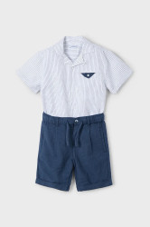 Dětská souprava s příměsí lnu Mayoral