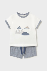 Dětská souprava se směsí lnu Mayoral Newborn