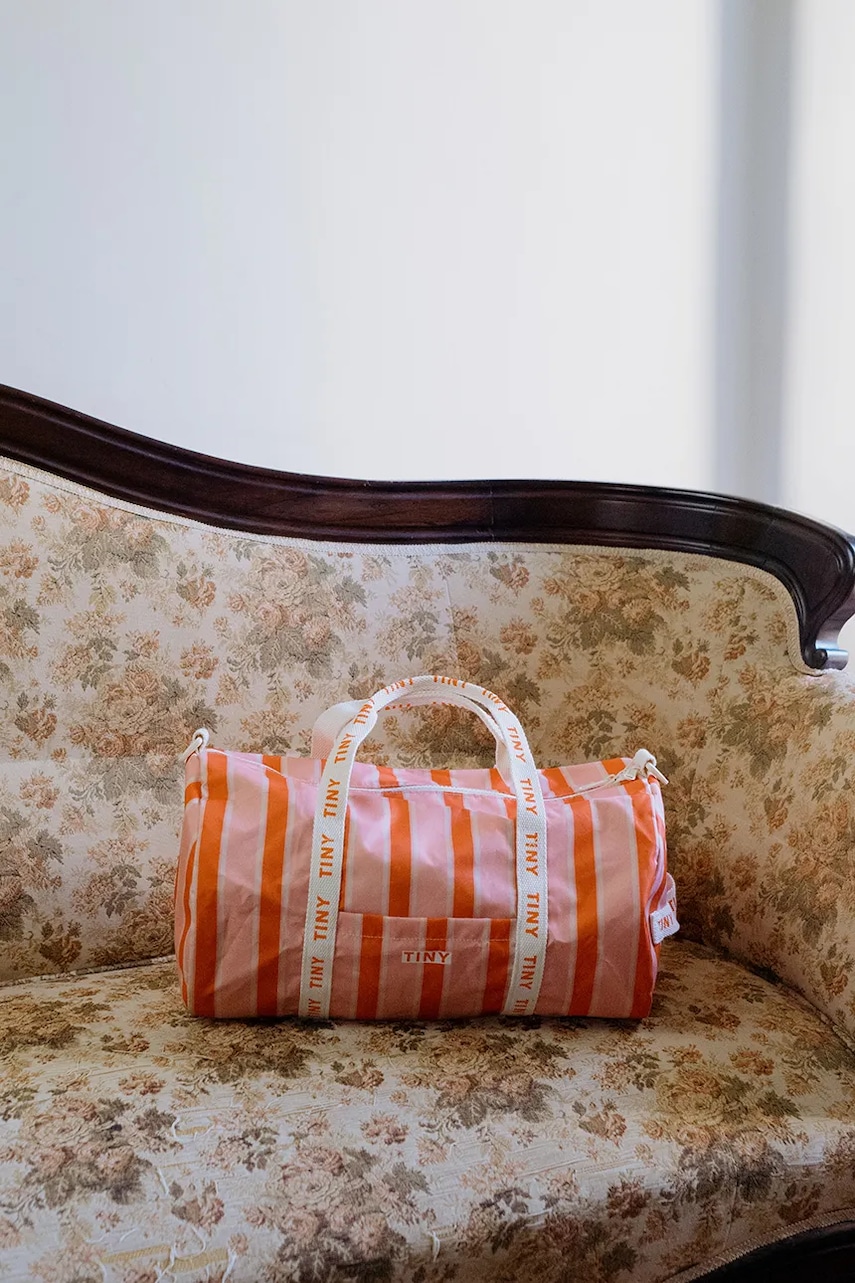 Dětská taška Tinycottons RETRO STRIPES DUFFLE BAG