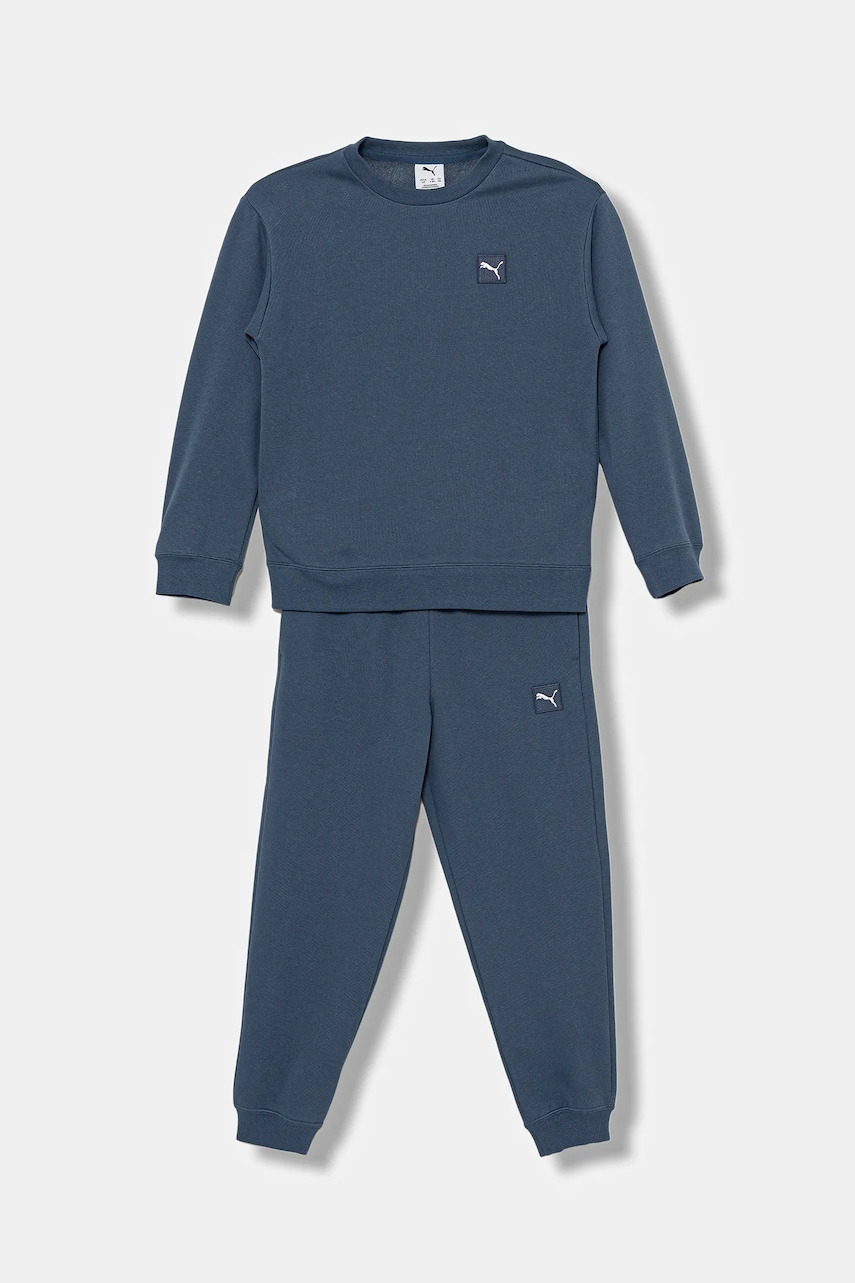 Dětská tepláková souprava Puma ESS ELEVATED Relaxed Crew Sweat Suit FL B