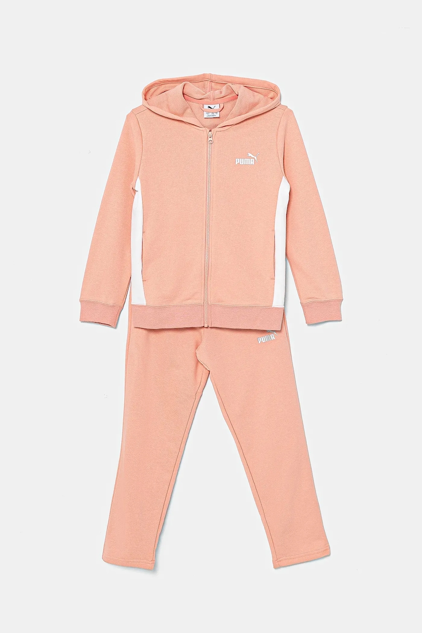 Dětská tepláková souprava Puma Metallic Hooded Sweat Suit TR
