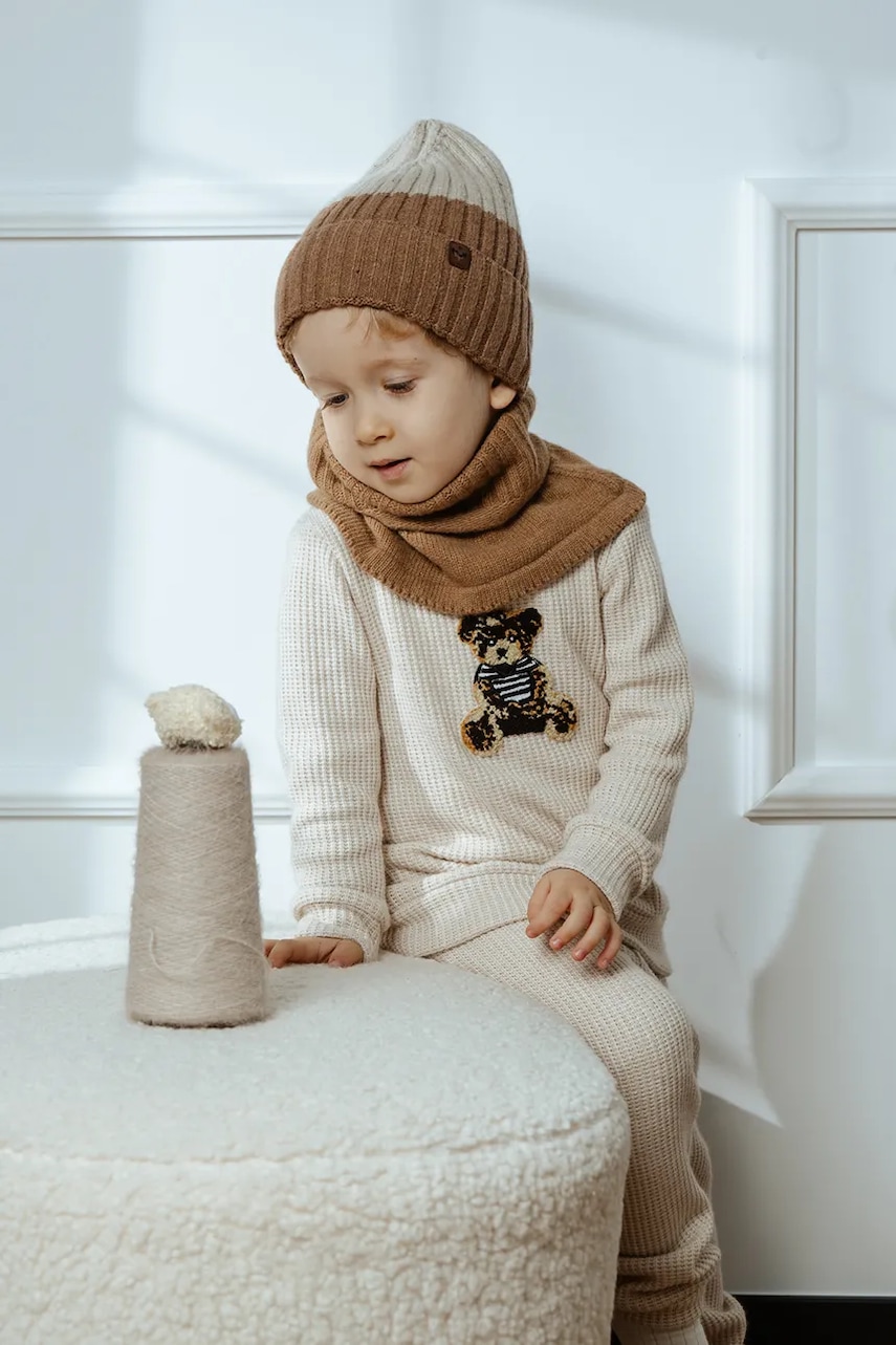 Dětská vlněná čepice Jamiks RICARDIN