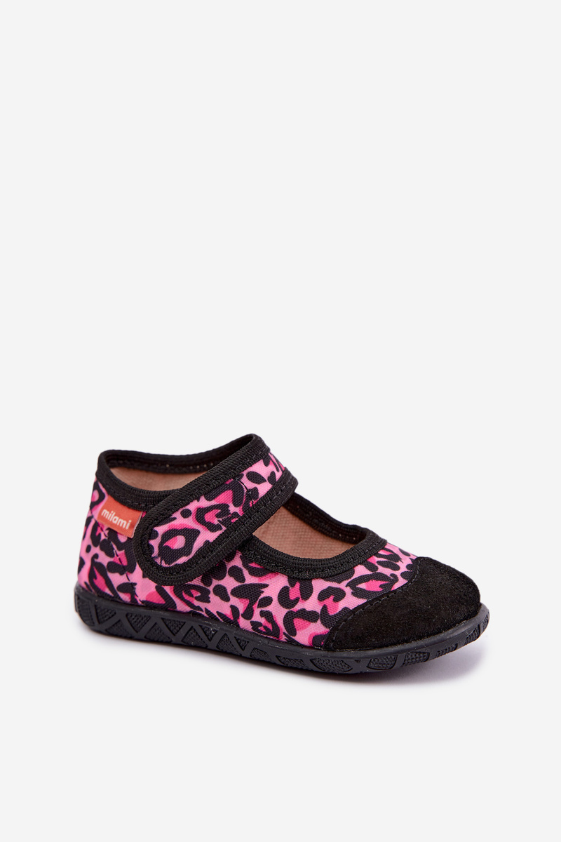 Dětské bačkůrky Milami Leopard