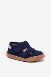 Dětské barefoot pantofle Milami modré