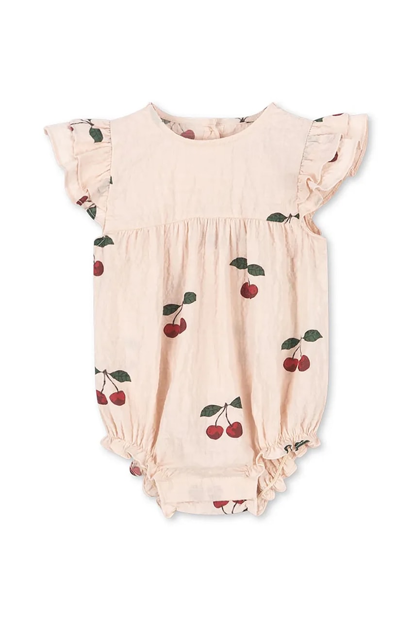 Dětské bavlněné dupačky Konges Sløjd ELIN ROMPER GOTS