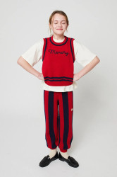 Dětské bavlněné kalhoty Bobo Choses Striped