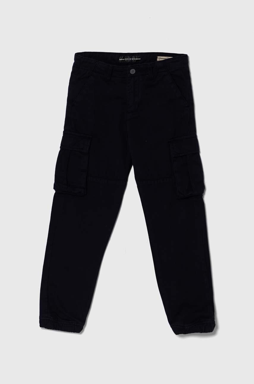 Dětské bavlněné kalhoty Guess