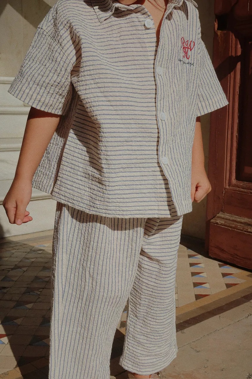 Dětské bavlněné kalhoty Konges Sløjd RHW X KS DUO PANTS GOTS