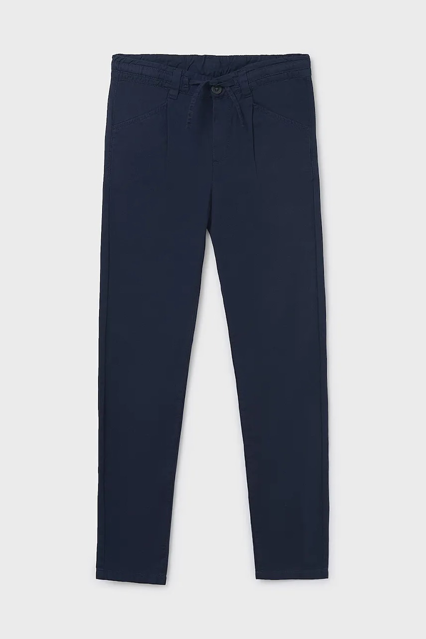 Dětské bavlněné kalhoty Mayoral relaxed fit