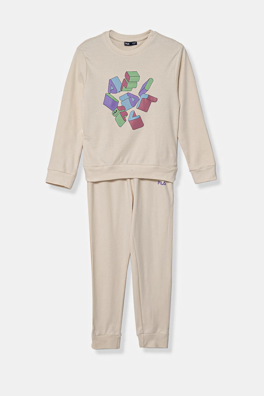 Dětské bavlněné pyžamo Fila