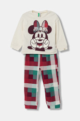 Dětské bavlněné pyžamo United Colors of Benetton 2-pack