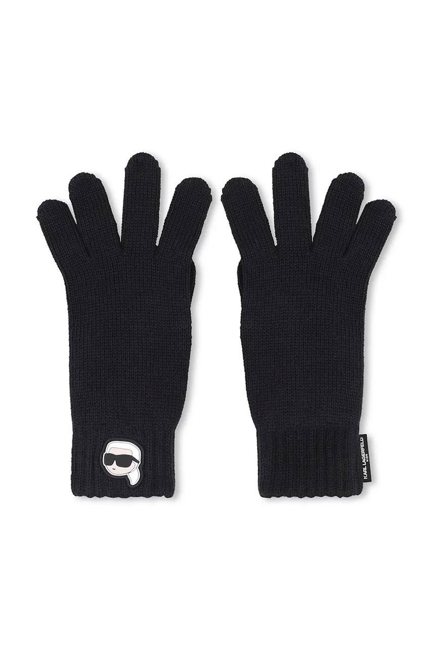 Dětské bavlněné rukavice Karl Lagerfeld