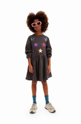 Dětské bavlněné šaty Desigual