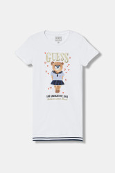 Dětské bavlněné šaty Guess