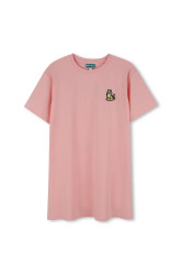 Dětské bavlněné šaty Kenzo Kids růžová barva, mini, K61350