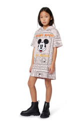 Dětské bavlněné šaty Marc Jacobs růžová barva, mini, W60613