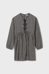 Dětské bavlněné šaty Mayoral šedá barva, mini, 7916